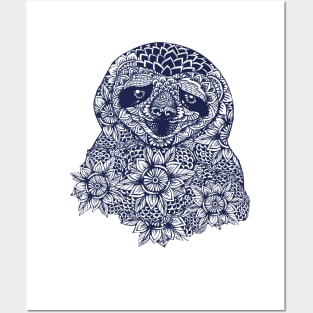 Mandala of Sloth Posters and Art